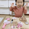 Fashion Wooden Portable Cosmetics Toy Set