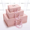 Cosmetics portable cardboard gift box