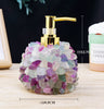 Natural Crystal Cluster Hand Sanitizer Cosmetics Storage Bottle