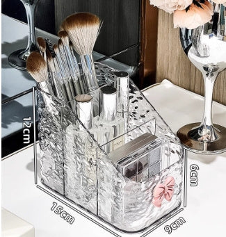 Light Luxury Cosmetics Storage Box Transparent Desktop Dresser