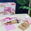 Fashion Wooden Portable Cosmetics Toy Set